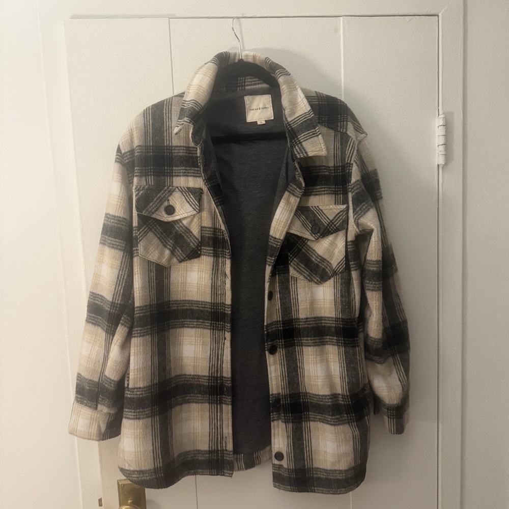 Oversized Plaid Shacket